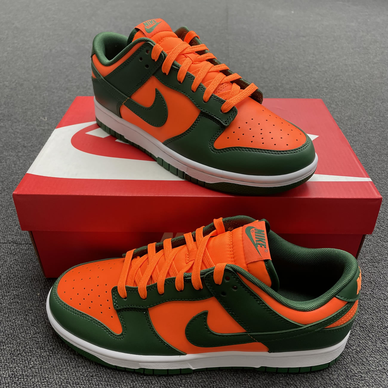 Nike Dunk Low Miami Hurricanes Dd1391 300 (10) - newkick.app